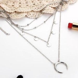 Beautiful silver/gold choker necklace. Brand new.